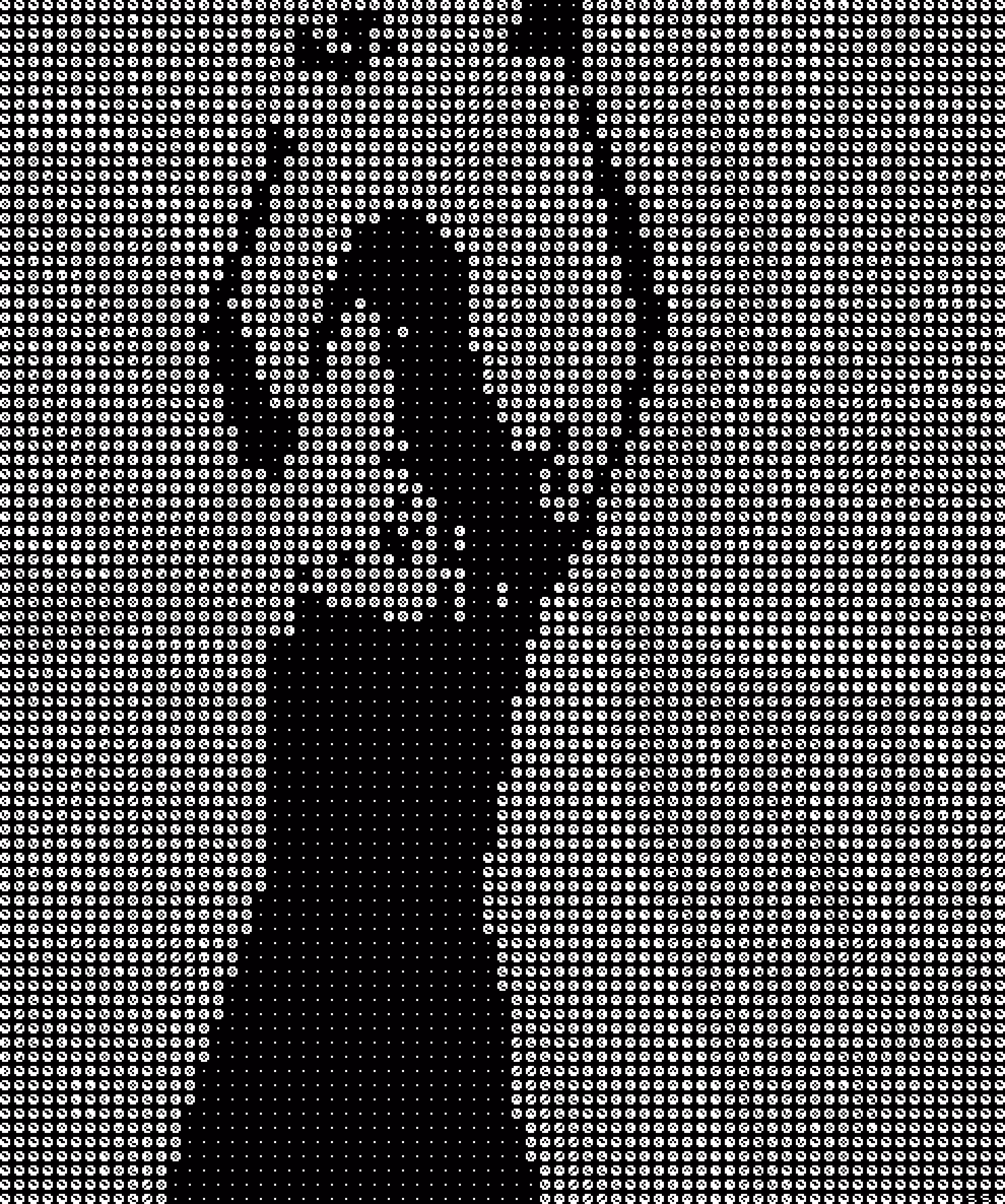 Meta-pixel Dancing Queen, Still No4, PNG1980 × 2372, 2001