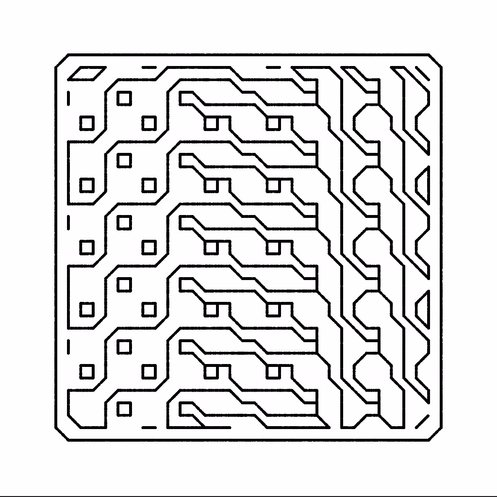Diagonal Font #22