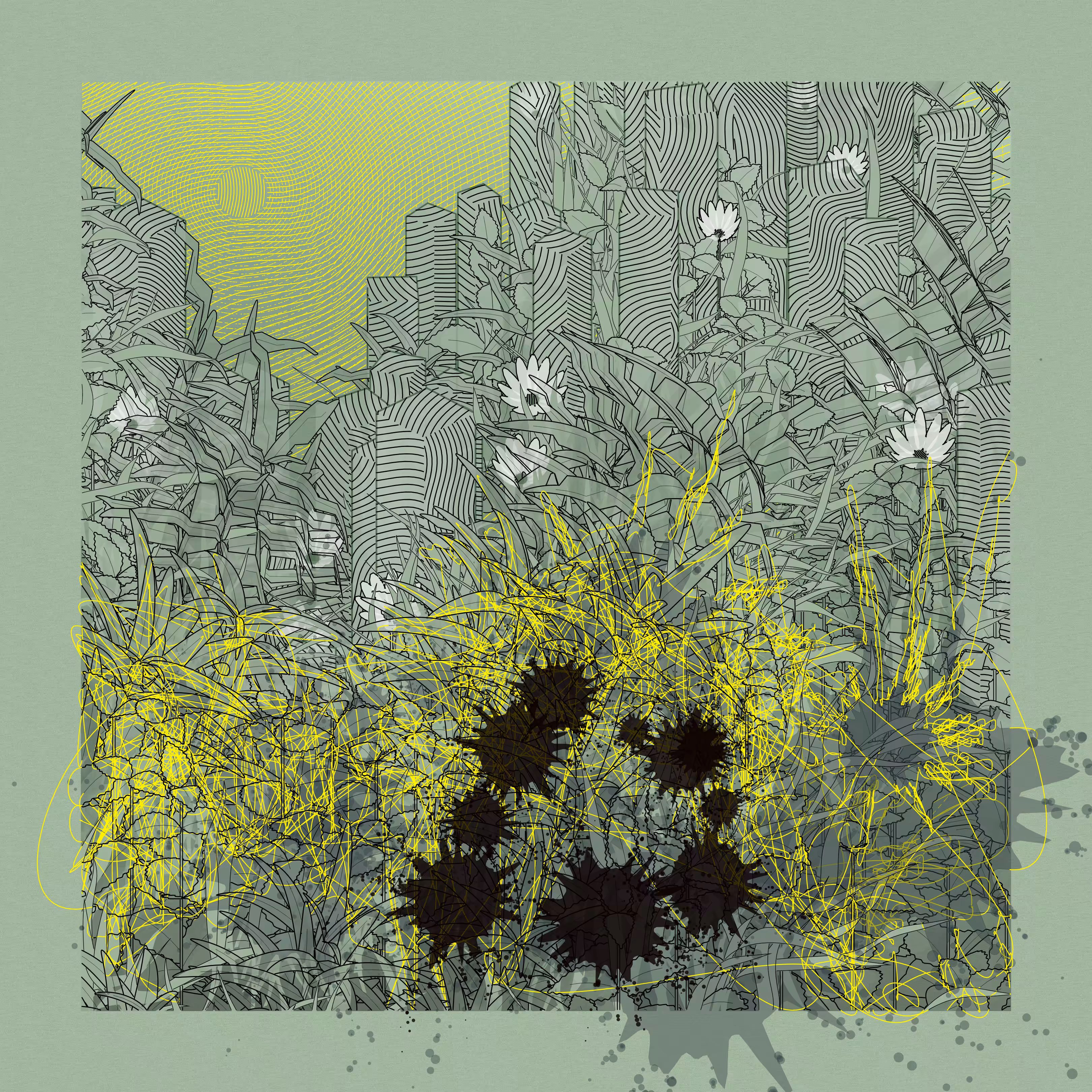 Landscape with Carbon Capture #3755