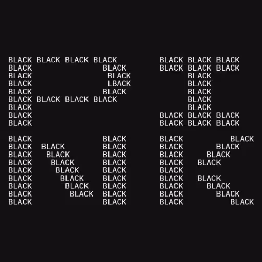 BLACK BLACK BLACK BL...