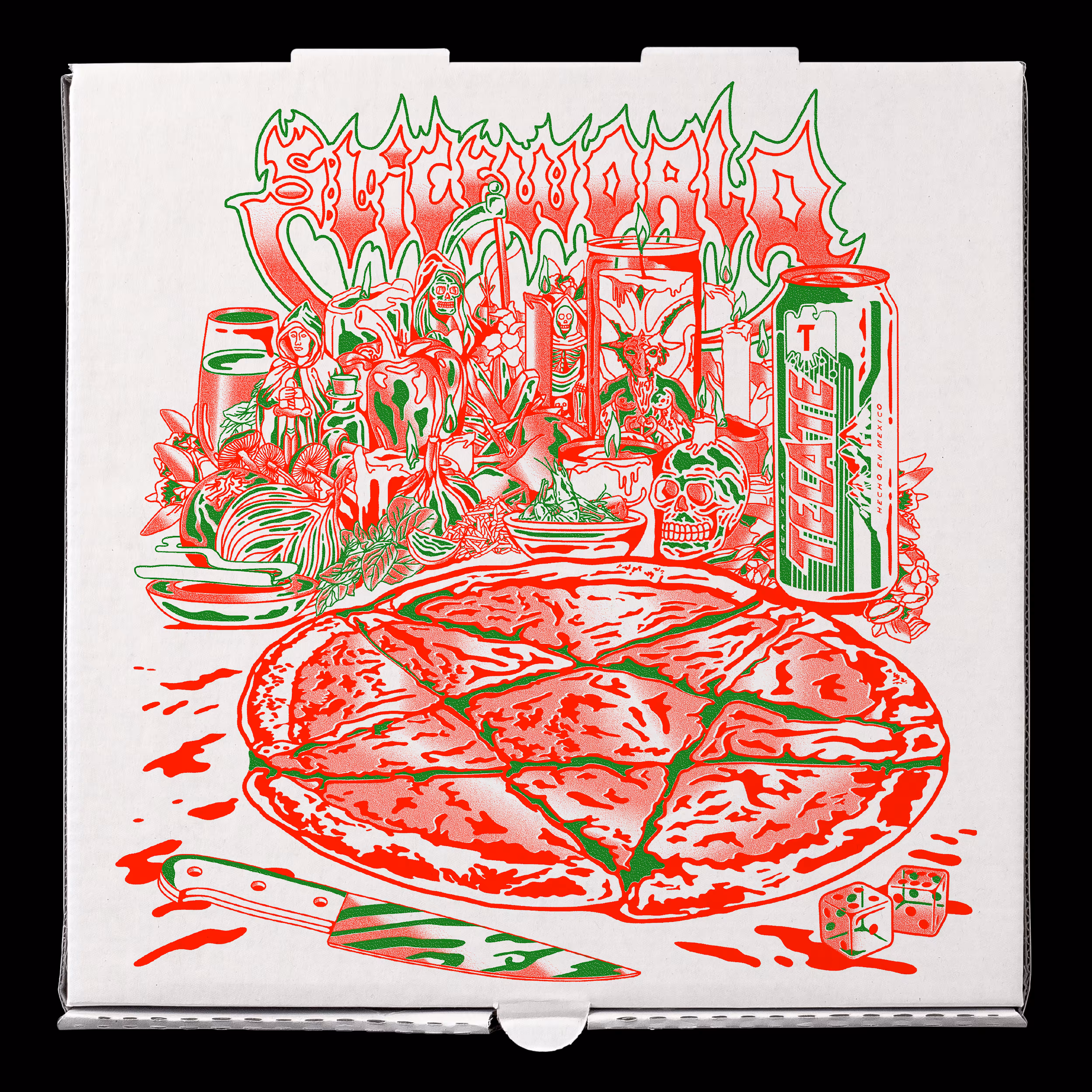 SLICEWORLD © THIRD WORLD PIZZA BOX EDITION