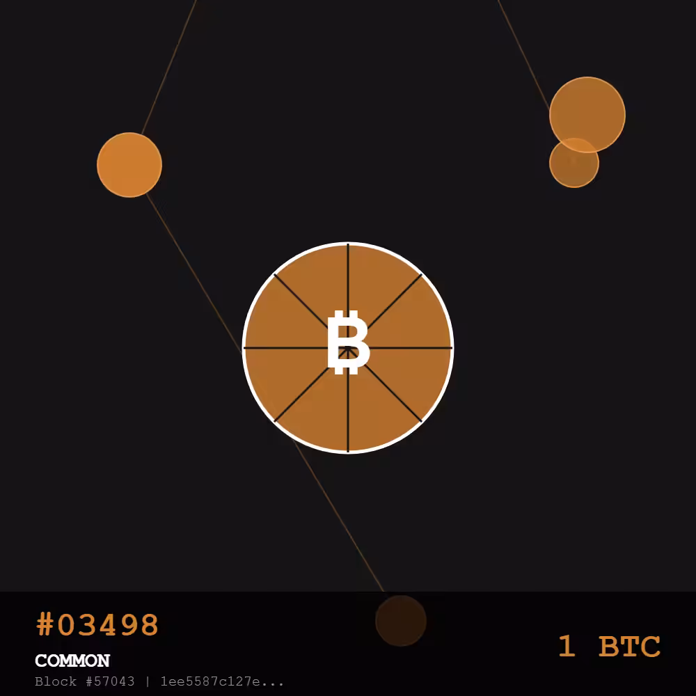 Bitcoin Pizza Genesis: 10K — COMMON Edition | May 22, 2010 - The Day Everything Changed