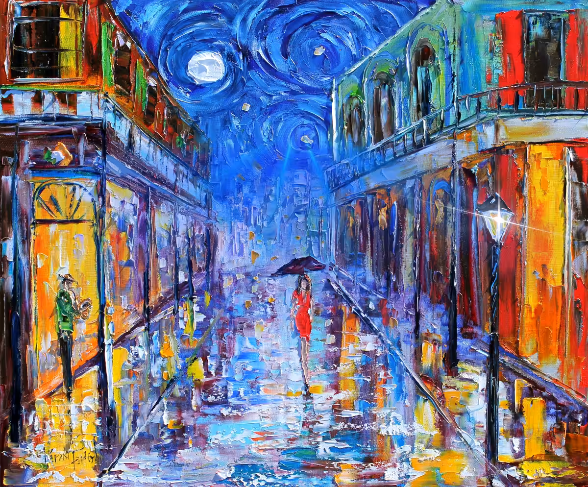 New Orleans Moon