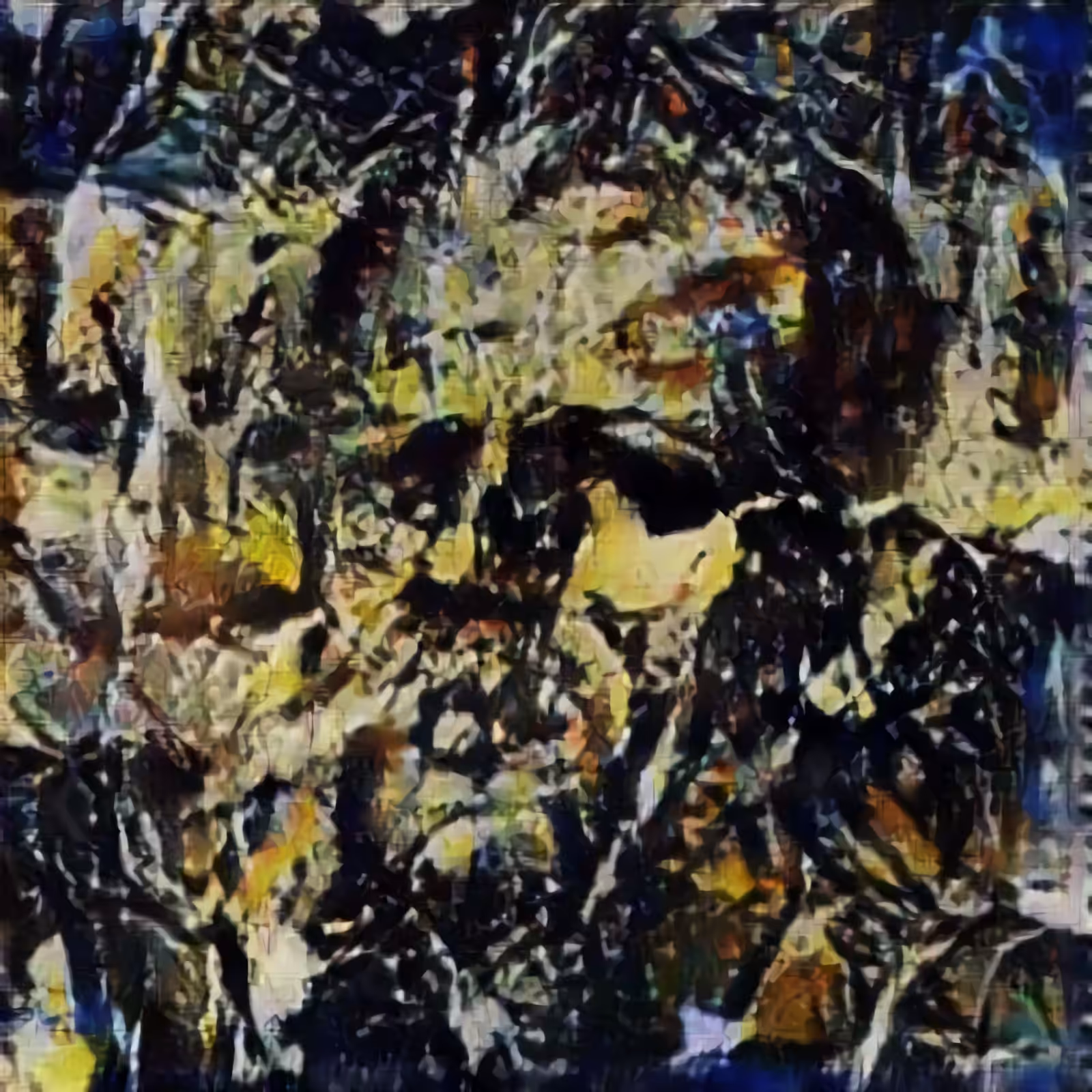 Pollock by Pollock GAN – A Self-Portrait 