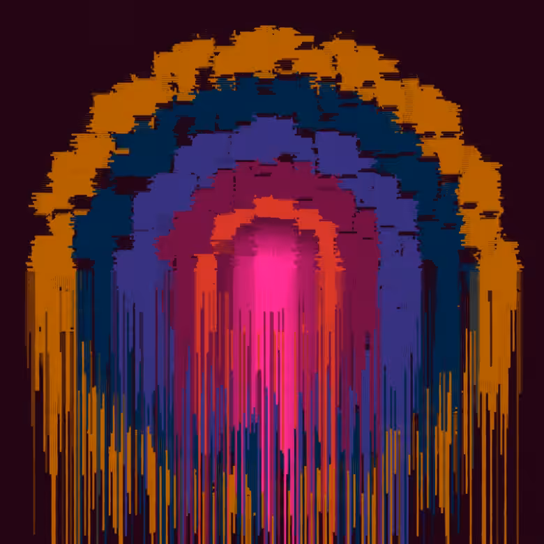 Melted flower #6