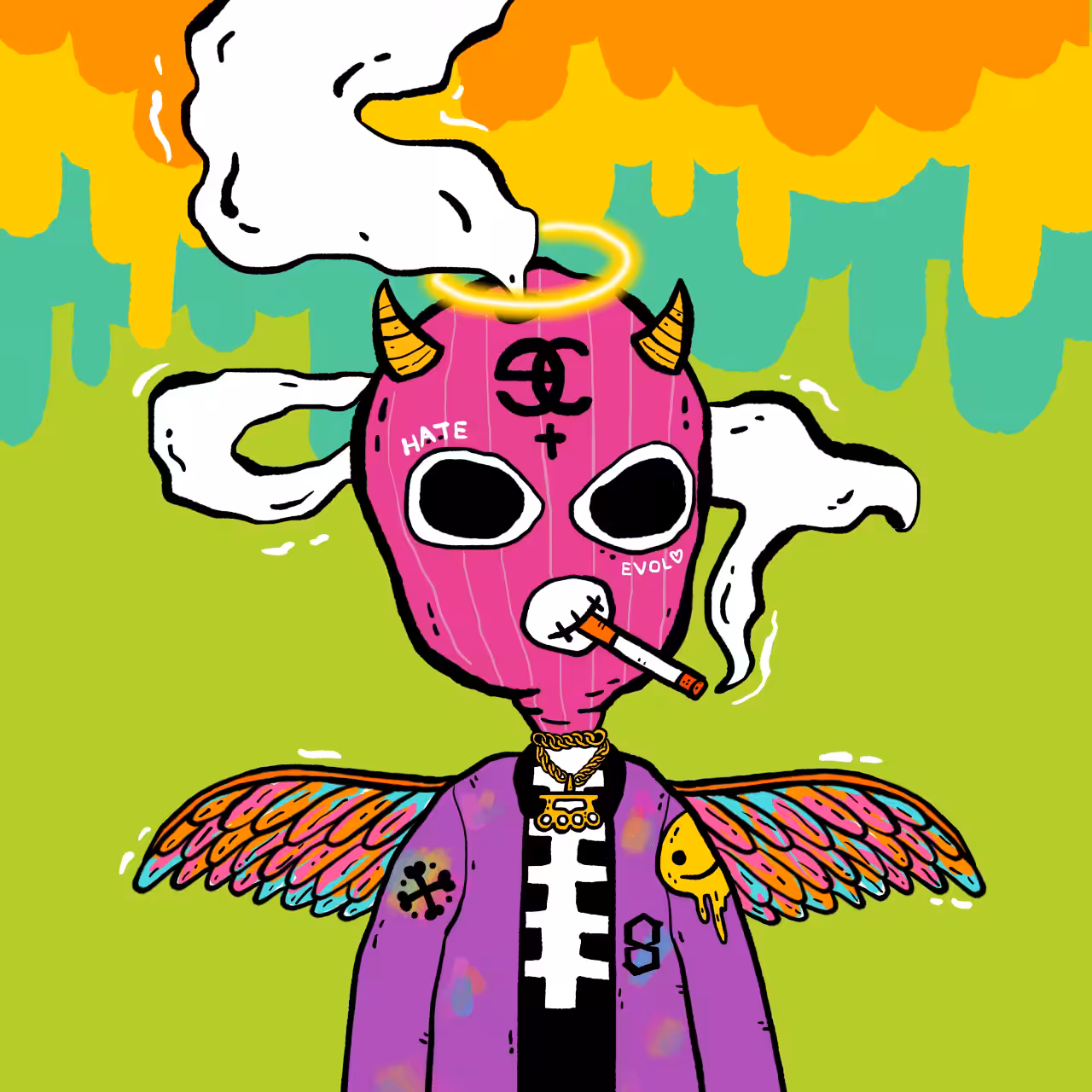 SKELEDUDE X GEVOLs
