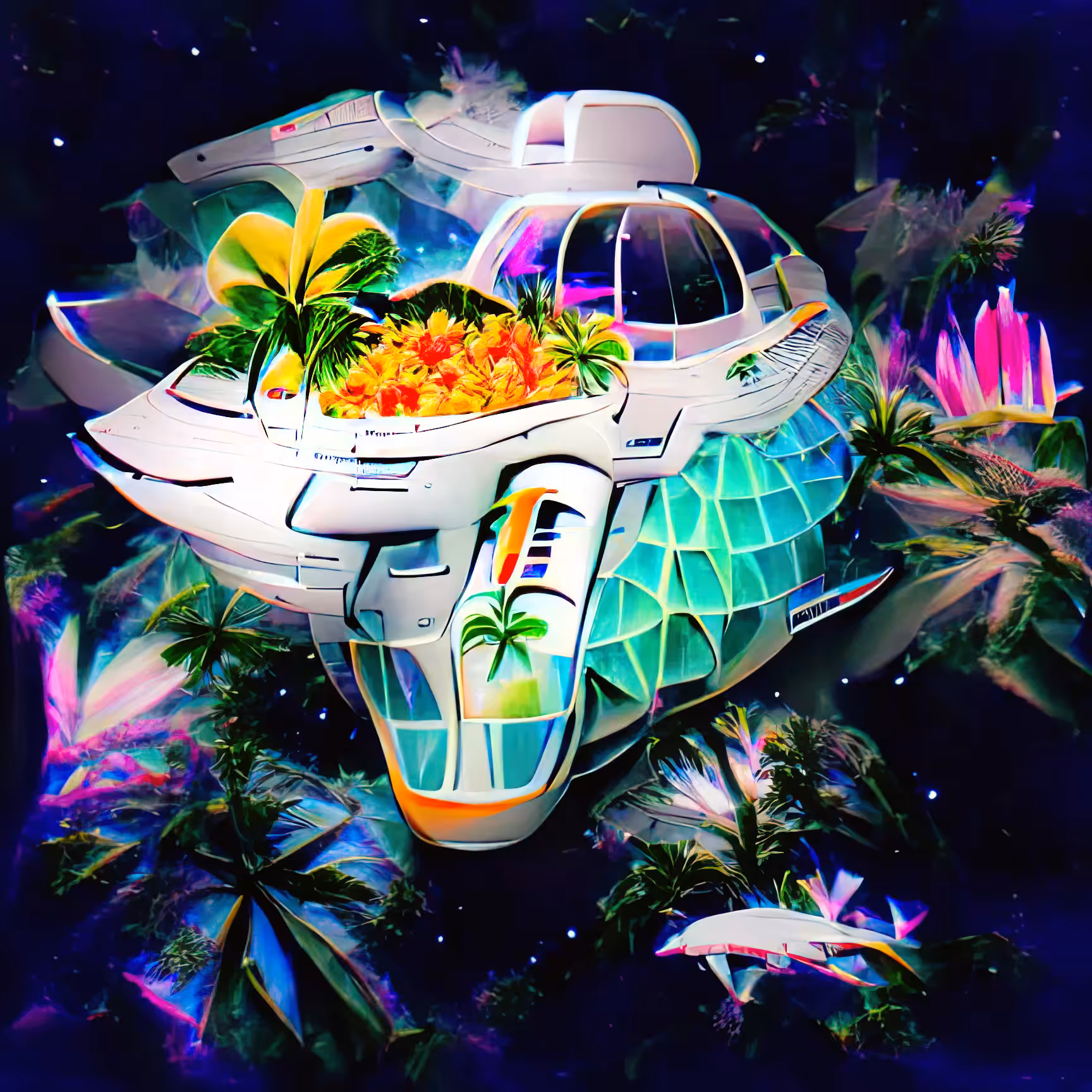 Anne Spalter AI Spaceships: Future Plants Research 160/501