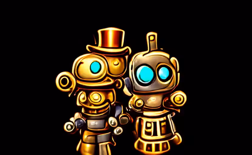 Steampunk Robots 2