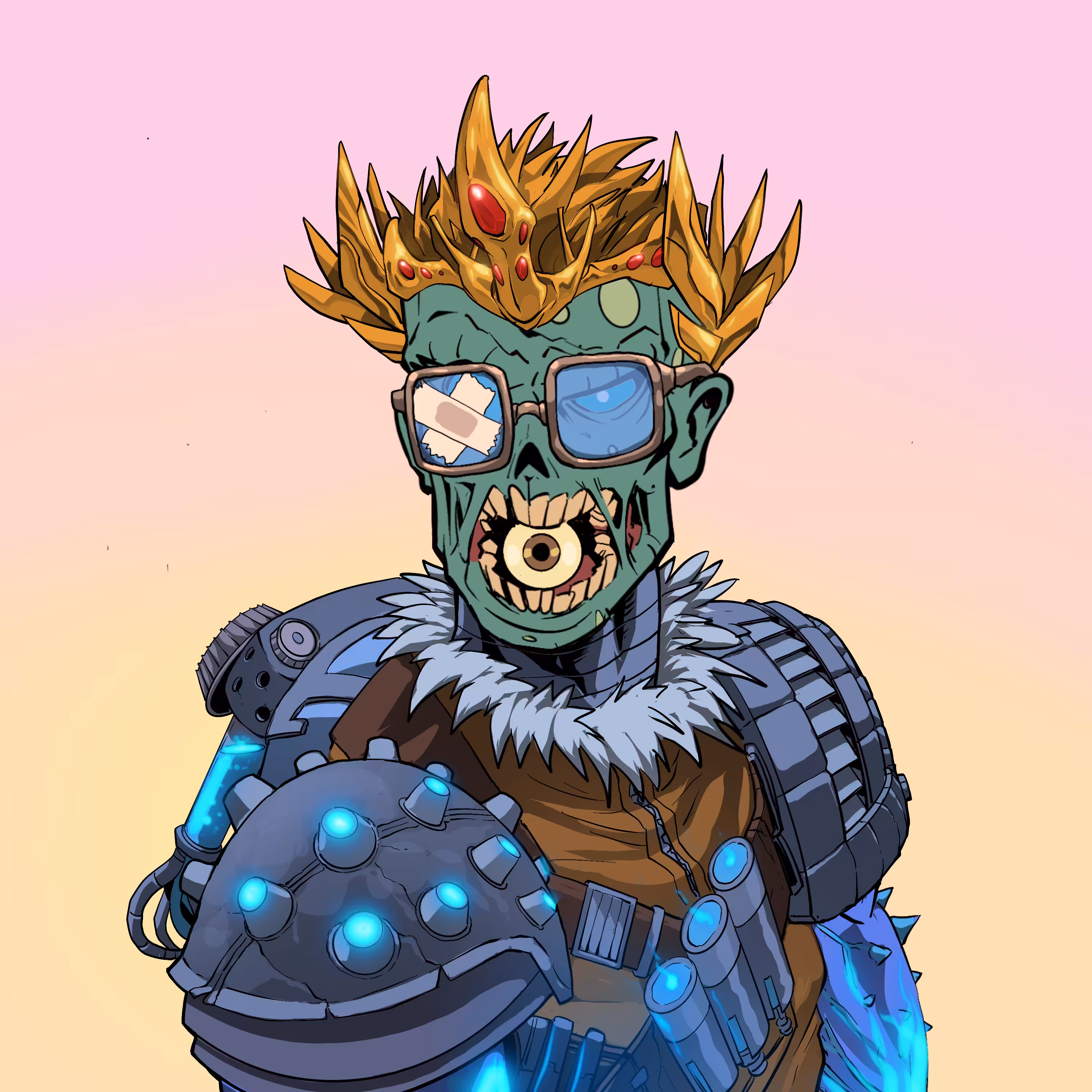 GlieseZombiesPFPs: GlieseZombiePFP #3286
