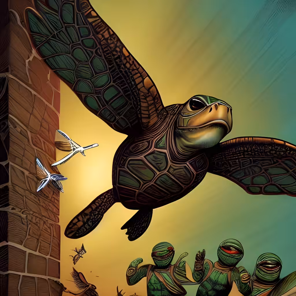 flying turtle 