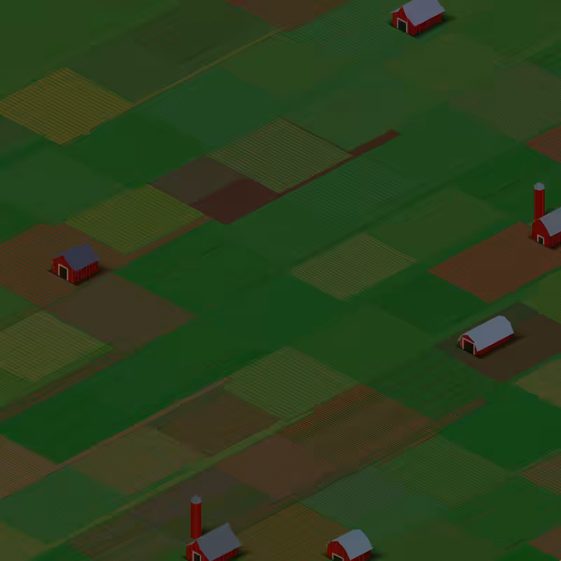 RED FARMS IN A QUIET COUNTY #17