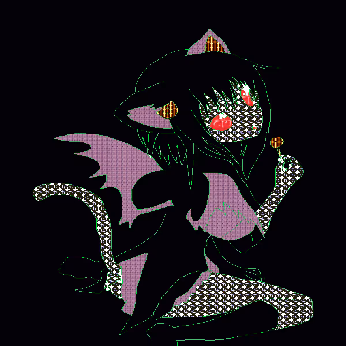 )&+