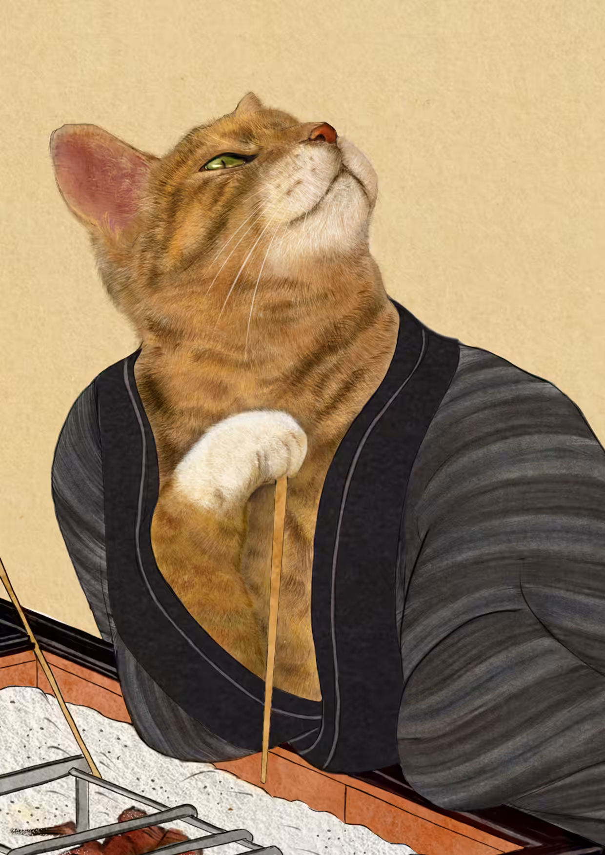 Winter and cats