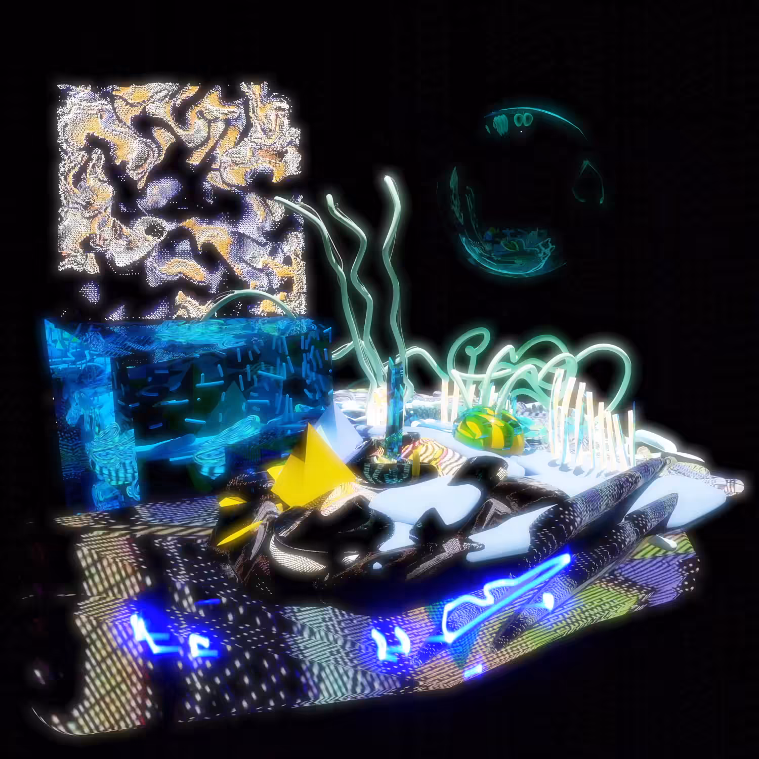 Sea Fluorescence 