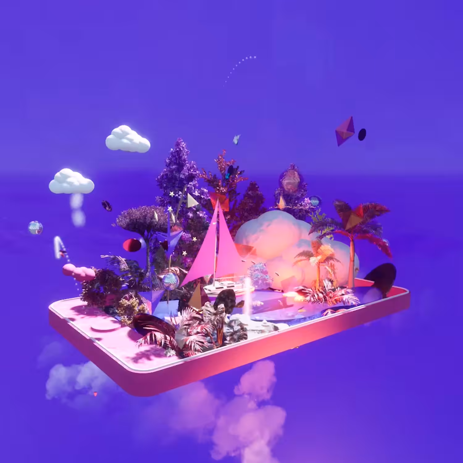VIolet Garden on your Phone