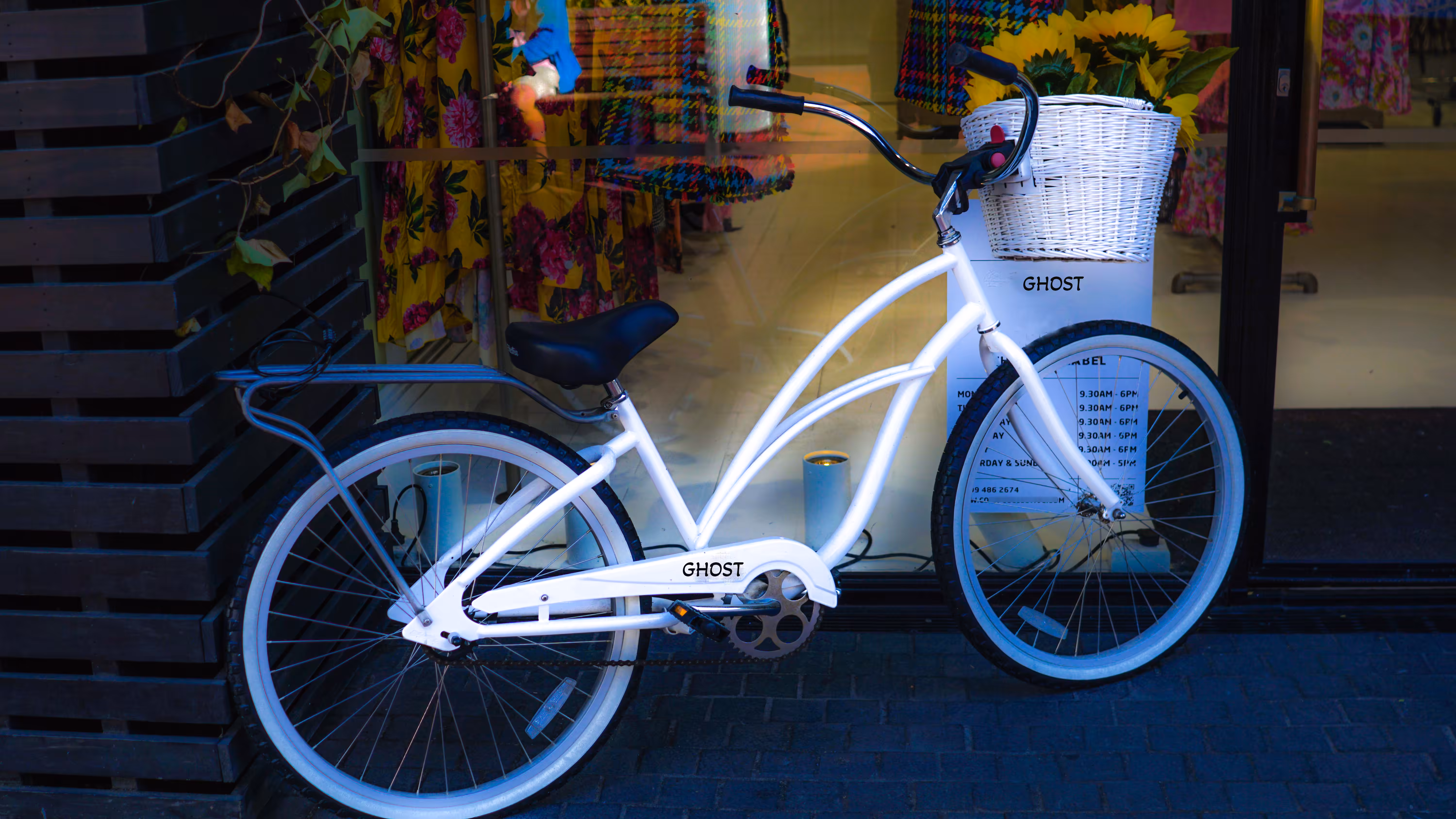 Ghost bike