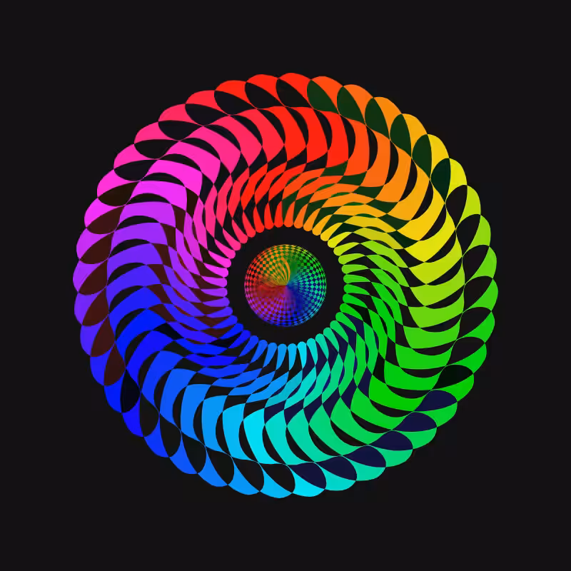 Harlequin's Wheel #10