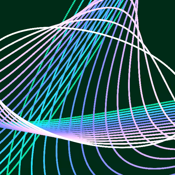 Harmonograph study #23