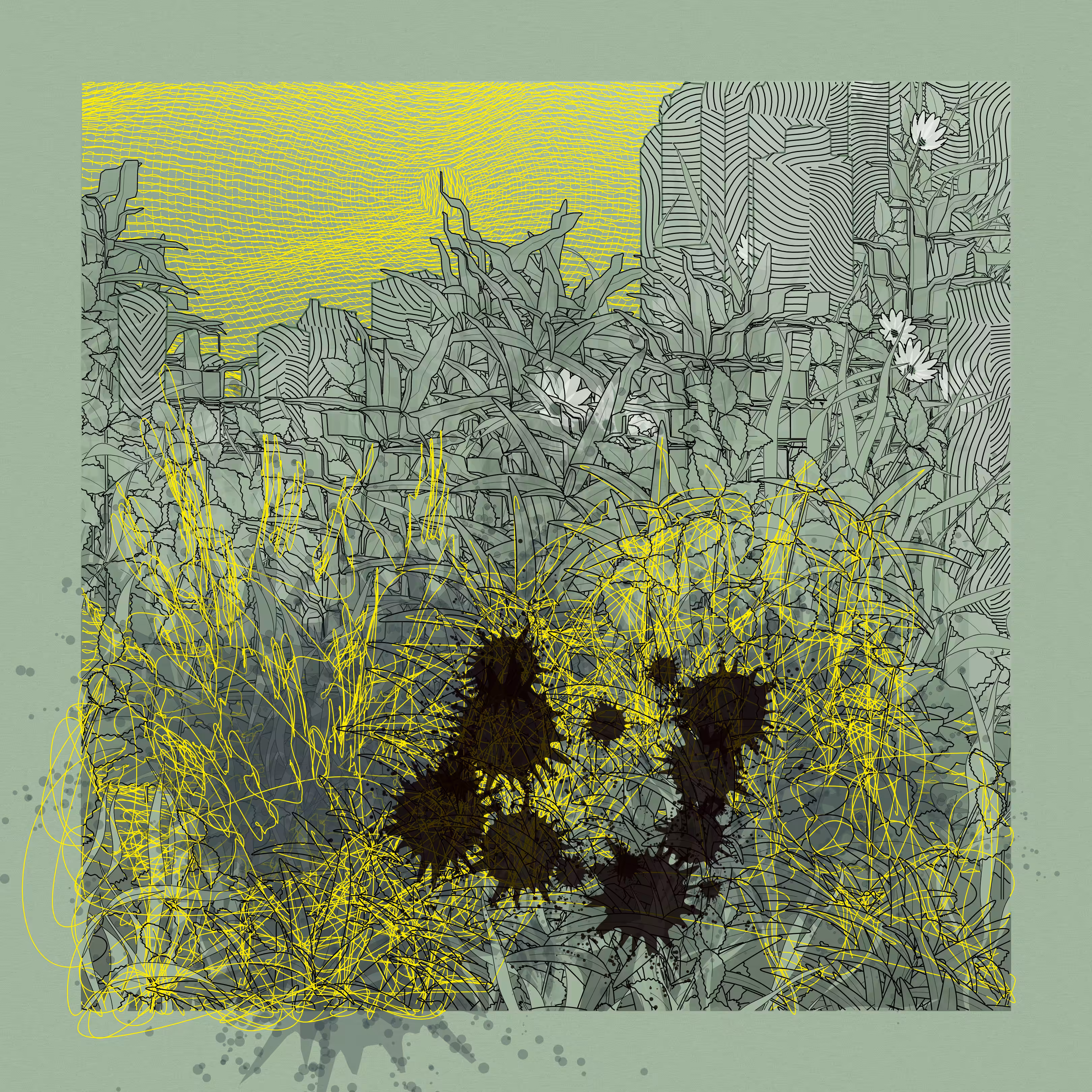 Landscape with Carbon Capture #1657
