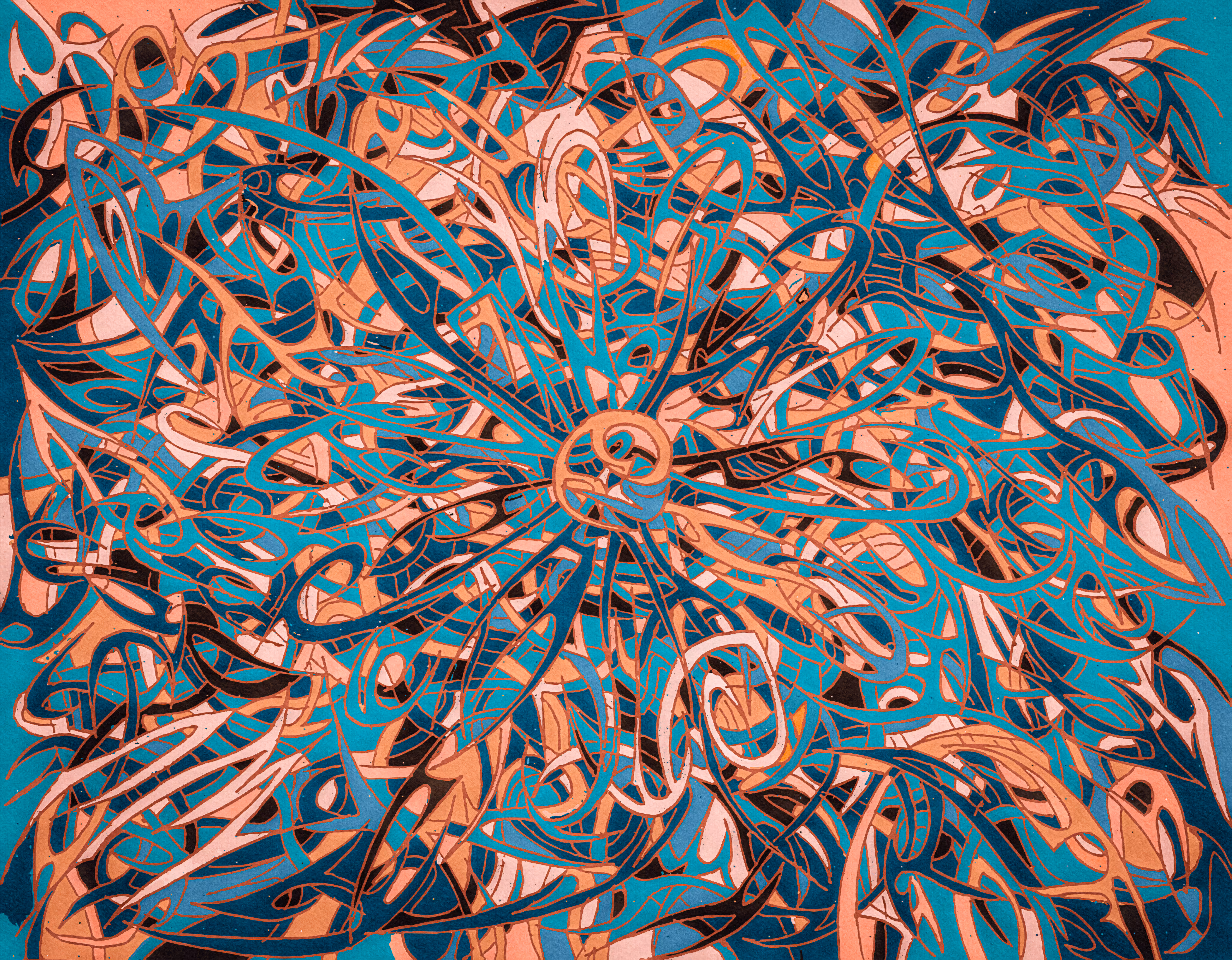 Colorful mess III