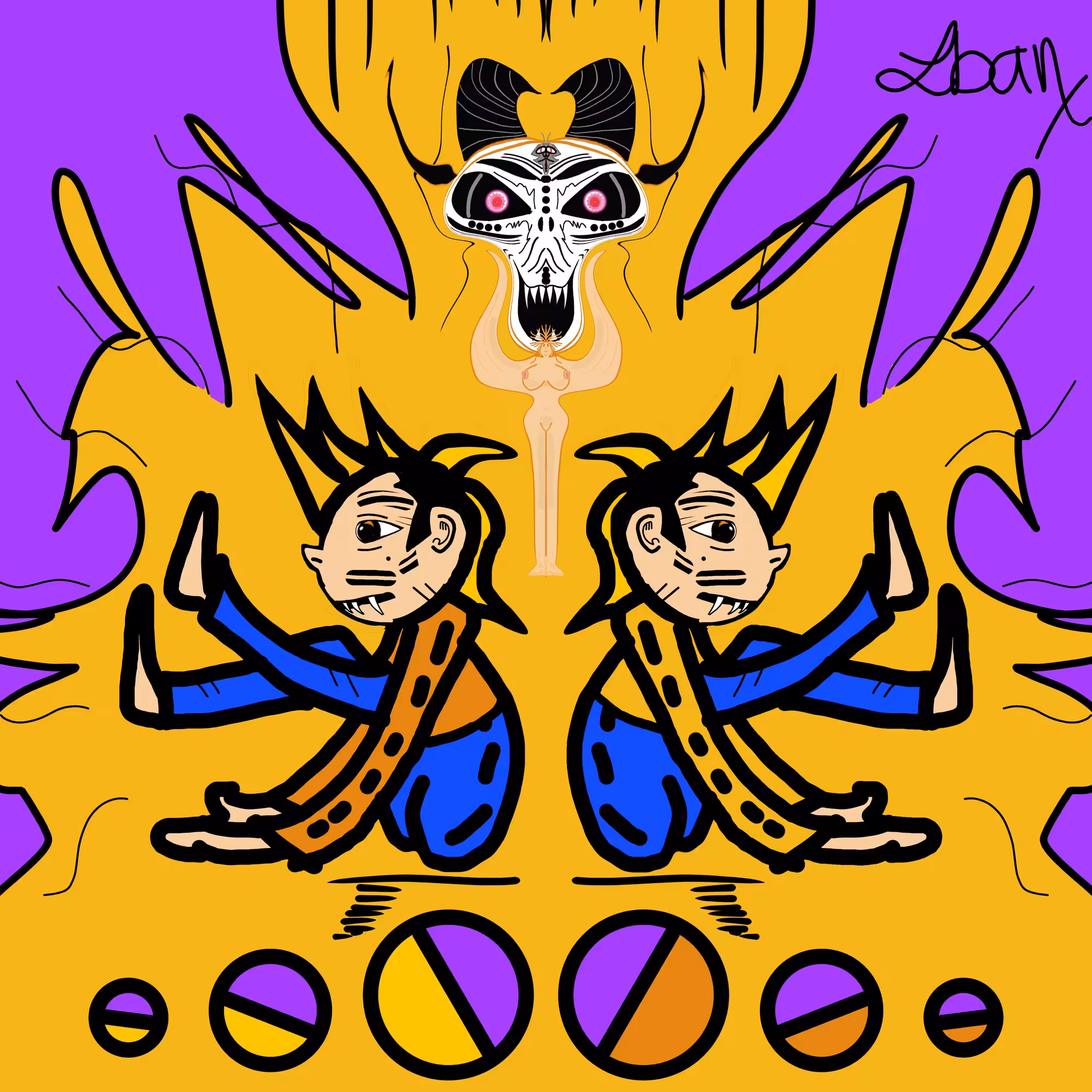 The Sitting Twins