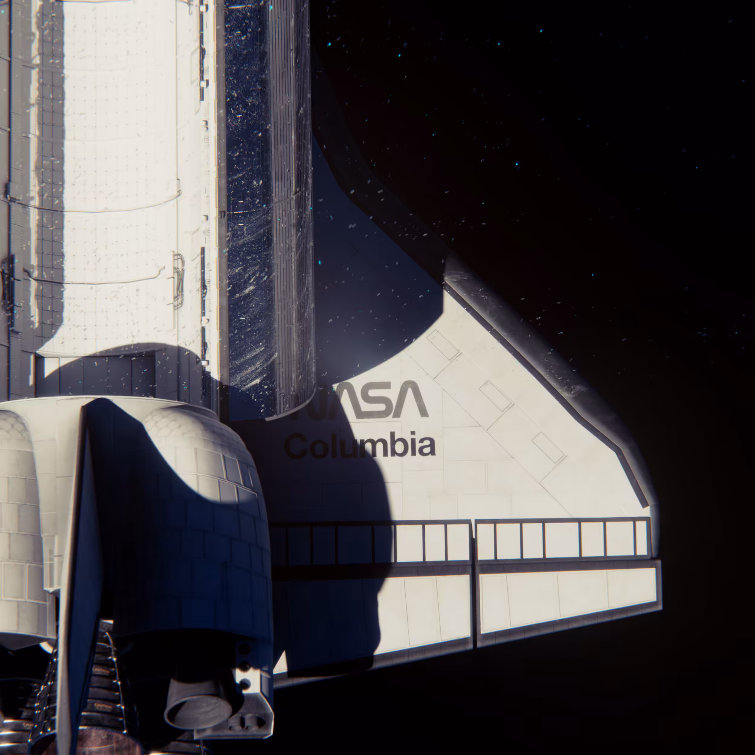 Space Shuttle Orbiter x2