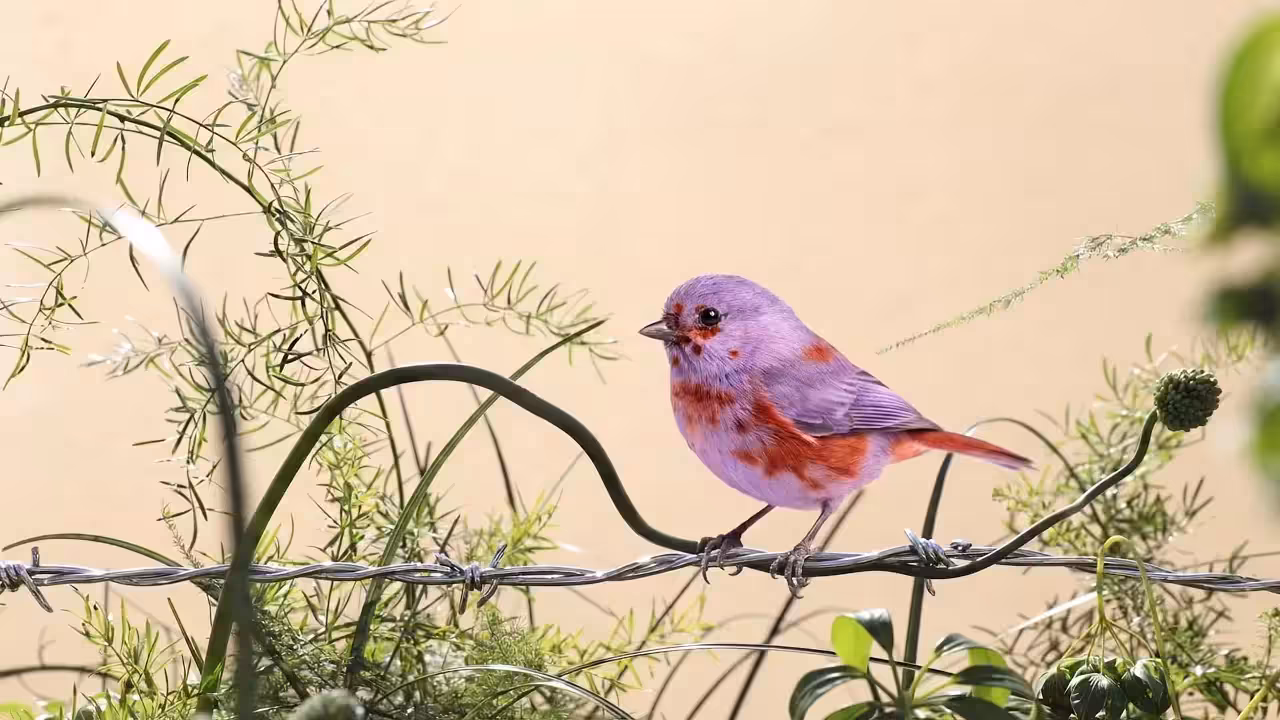 Birds Observations: Sorbet, In the Tangle