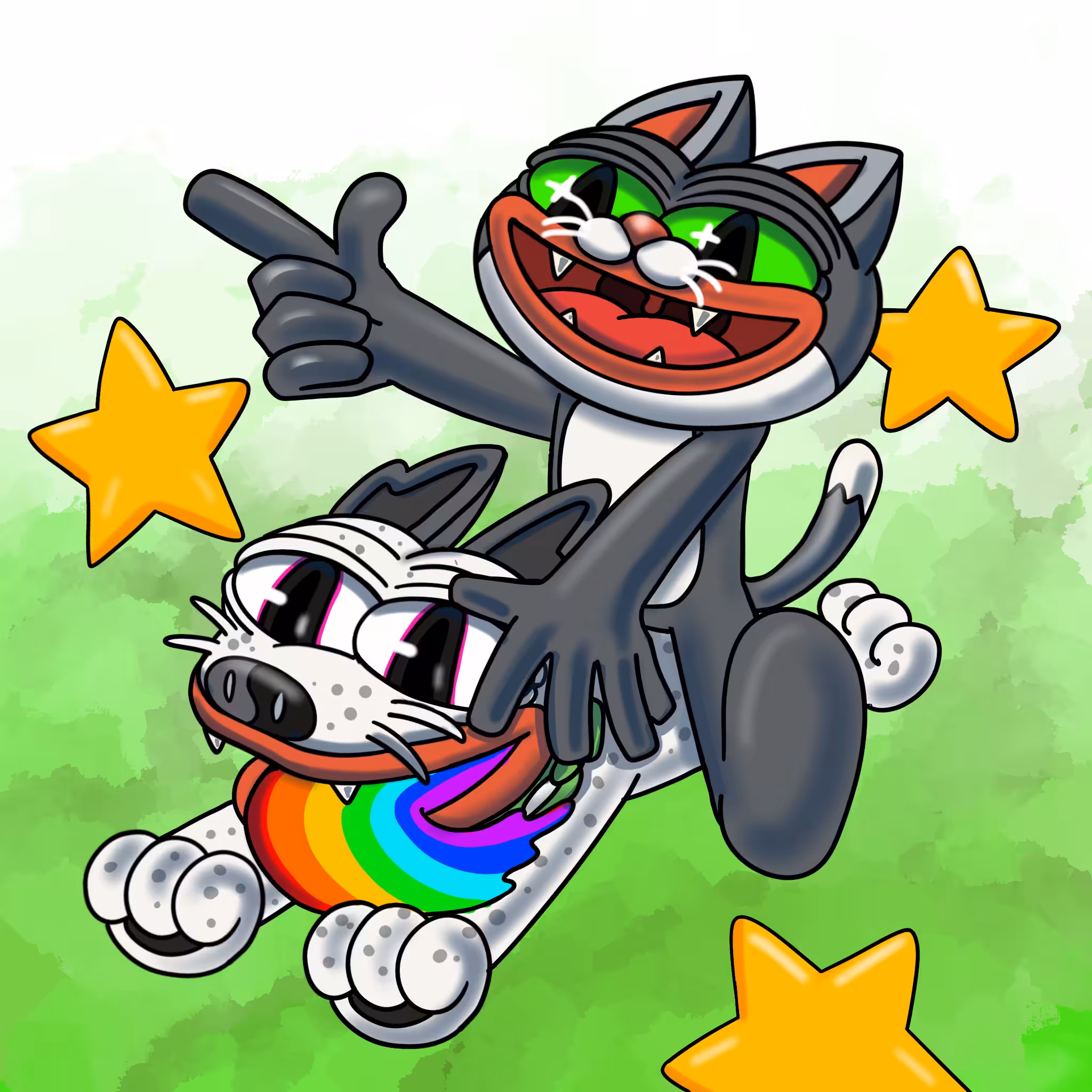ZEUS & PEPE CAT