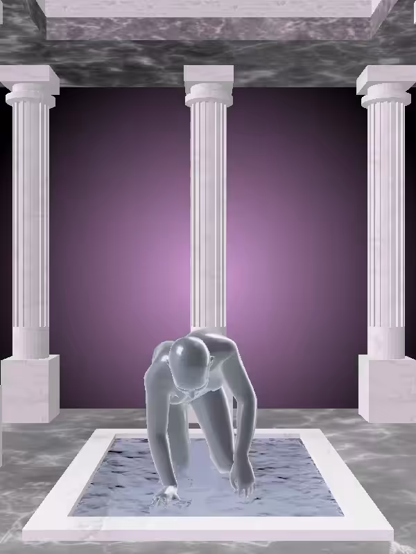 HeavenComputer: The Crawling Midnight Gloss Woman #6442