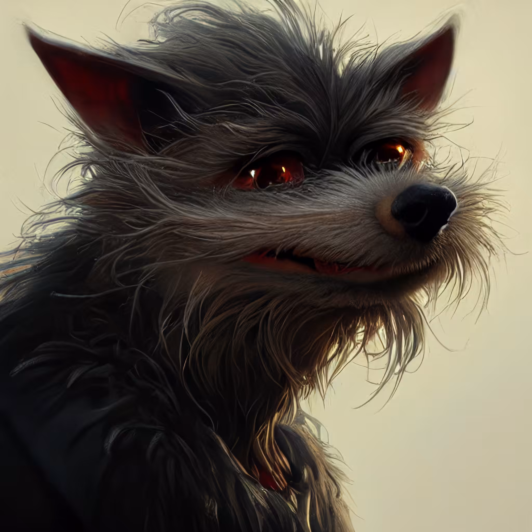 Adorable Furry Creature Collection: Furry Wolf 0665