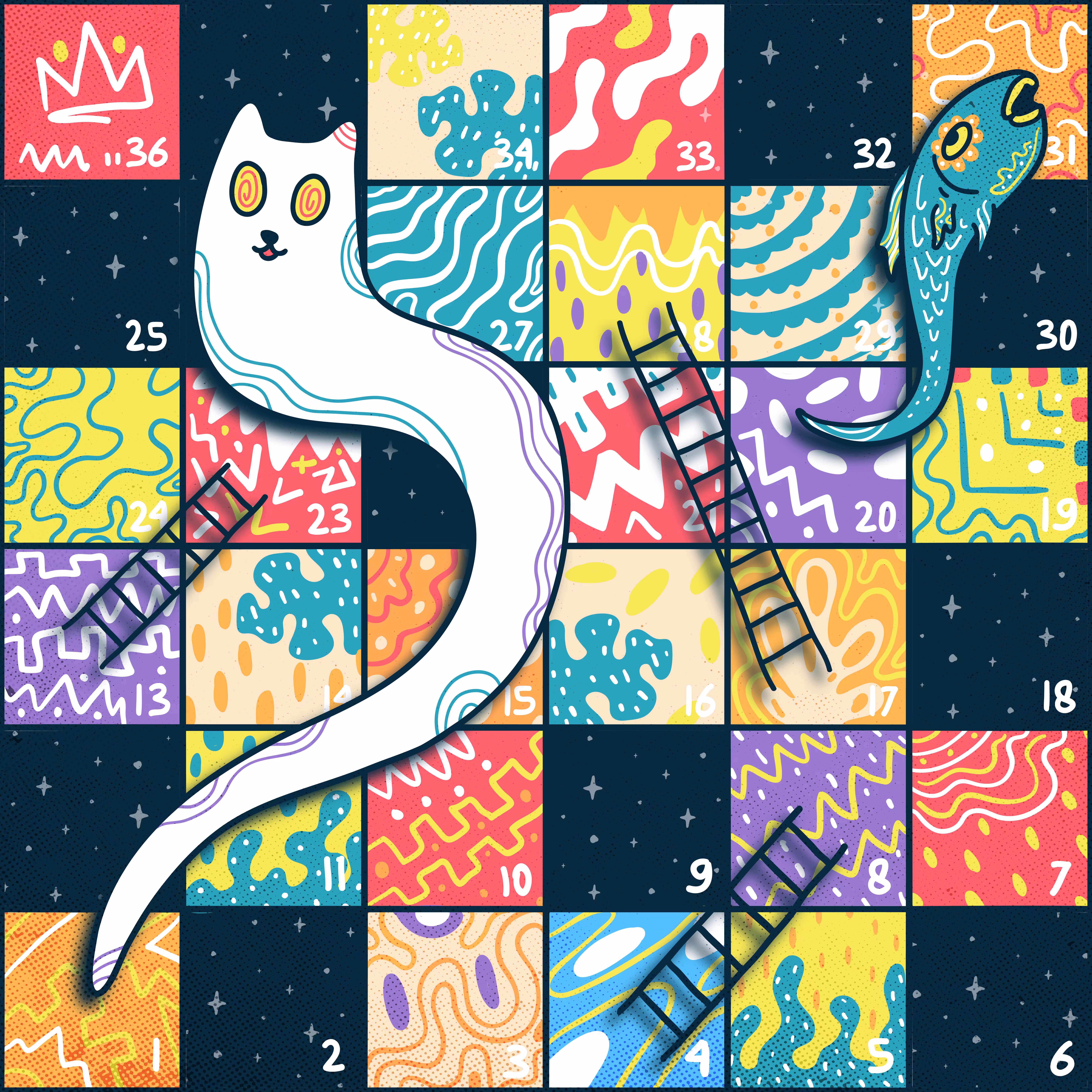 catfish ladder board game