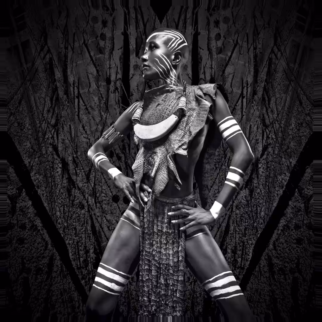 “Tribal Crocodile Queen”