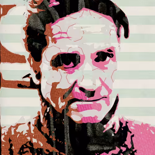 THE GENERATIVE PORTRAIT COLLECTION OF ROBERT MALLARY: Generative Portrait of Robert Mallary #854