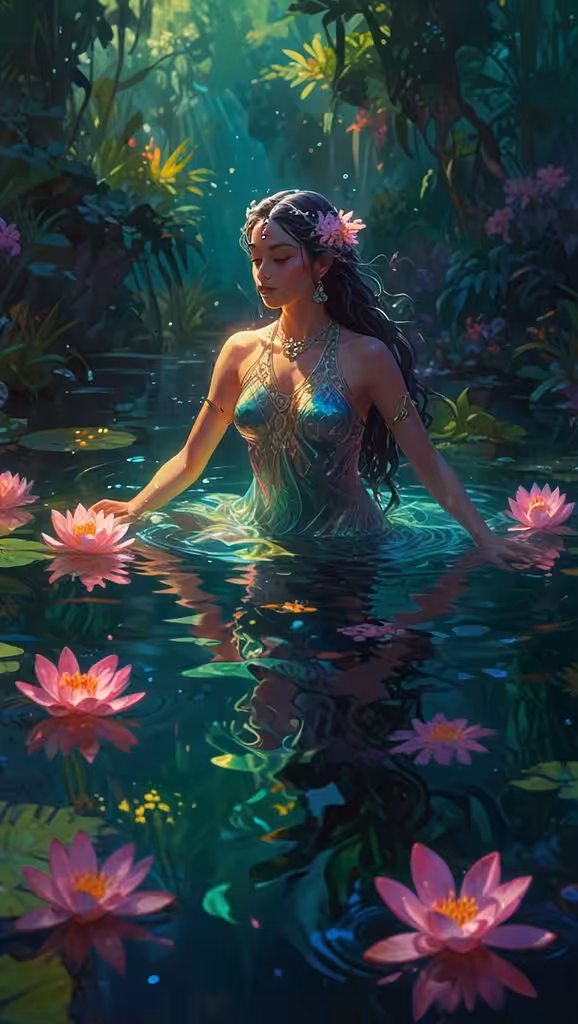 Tranquil Water Goddess