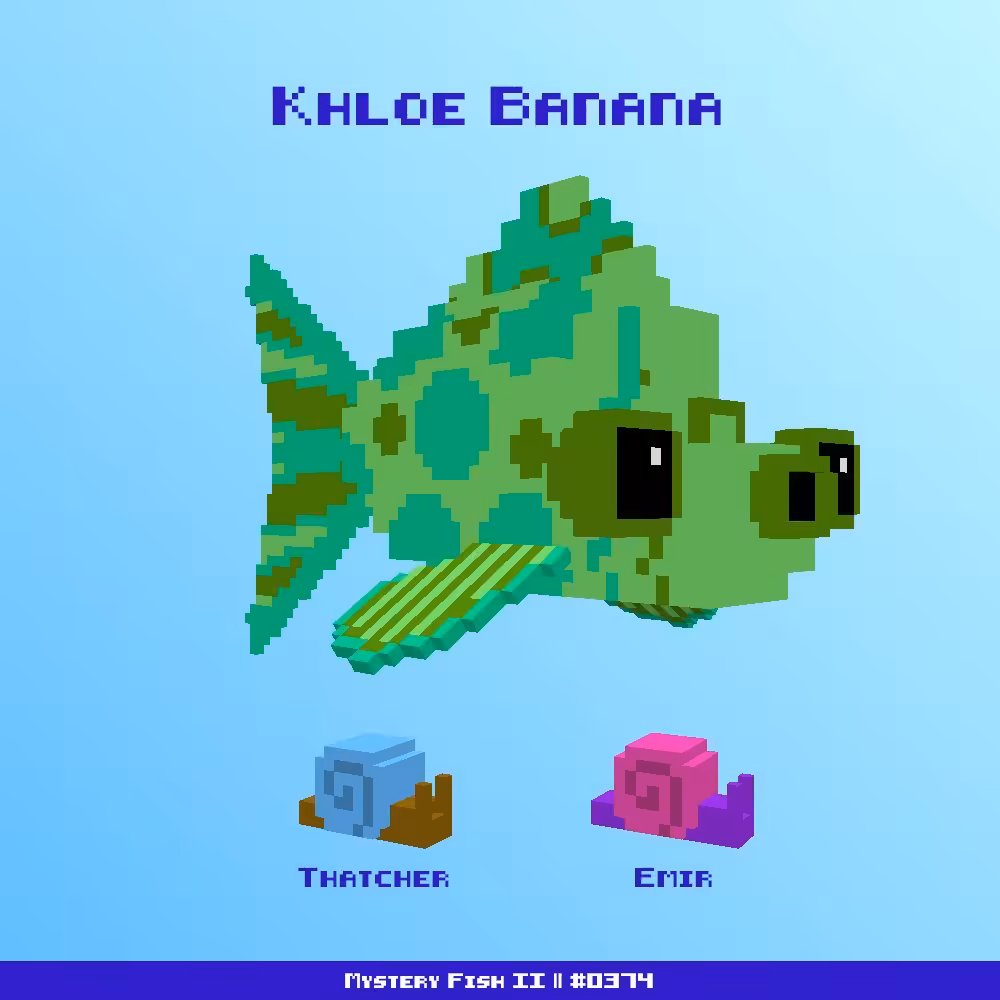 Khloe Banana :: Mystery Fish 0374/1000