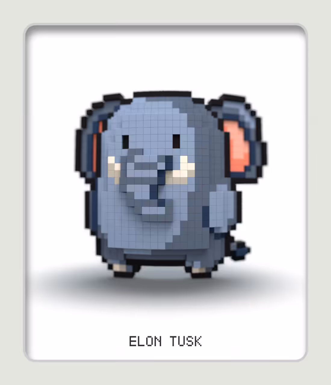 Zoo Collectible #02 - Elon Tusk