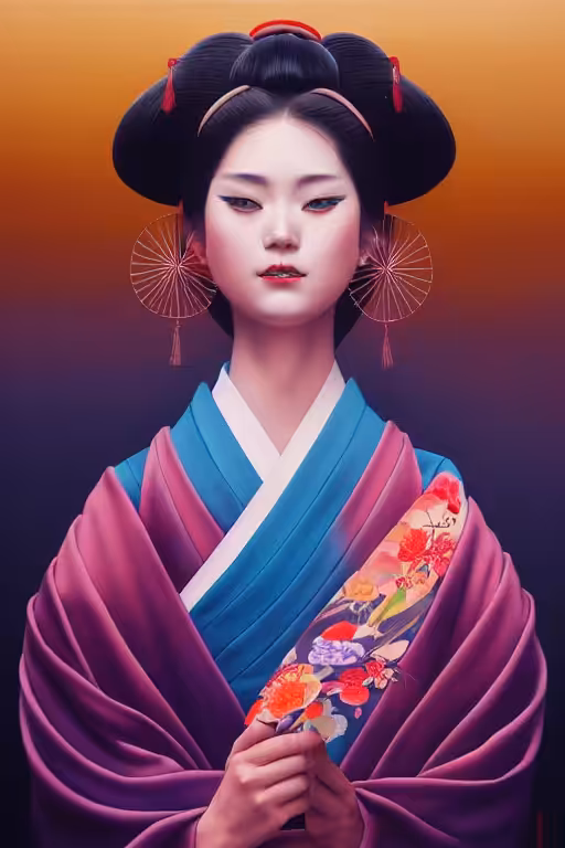 Surreal Japan Geisha 11