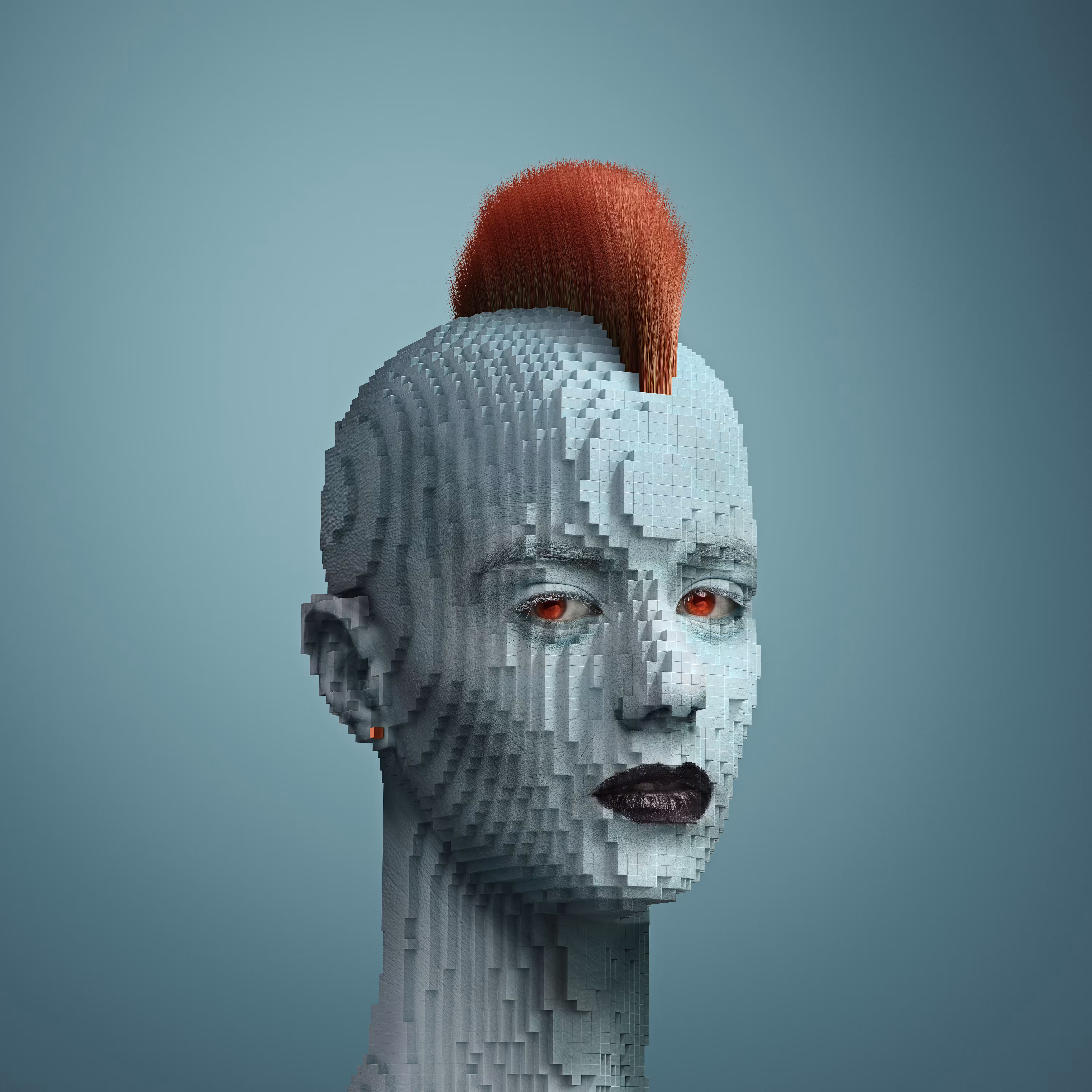 Block Head Punk 033