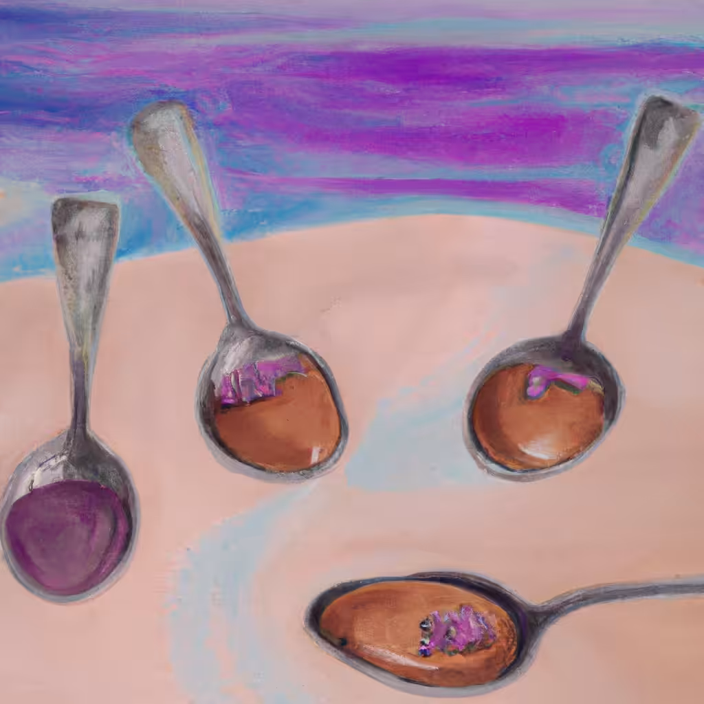 «and three (no!) spoons, 🤤 » 2023