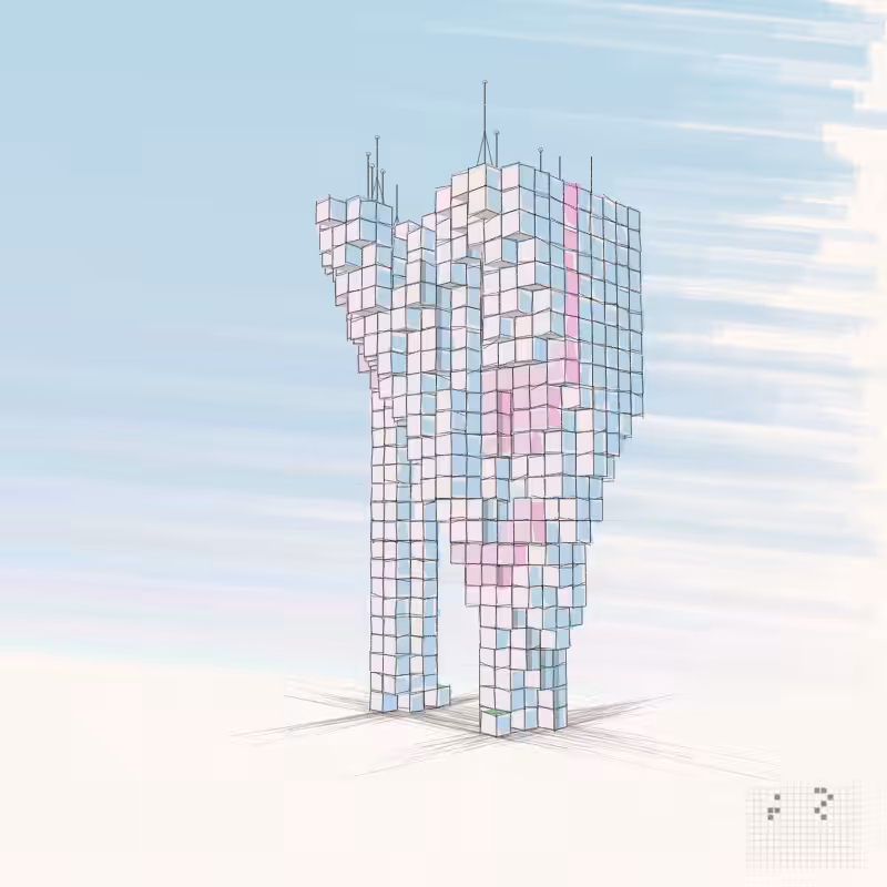 Cellular Skyscrapers #131