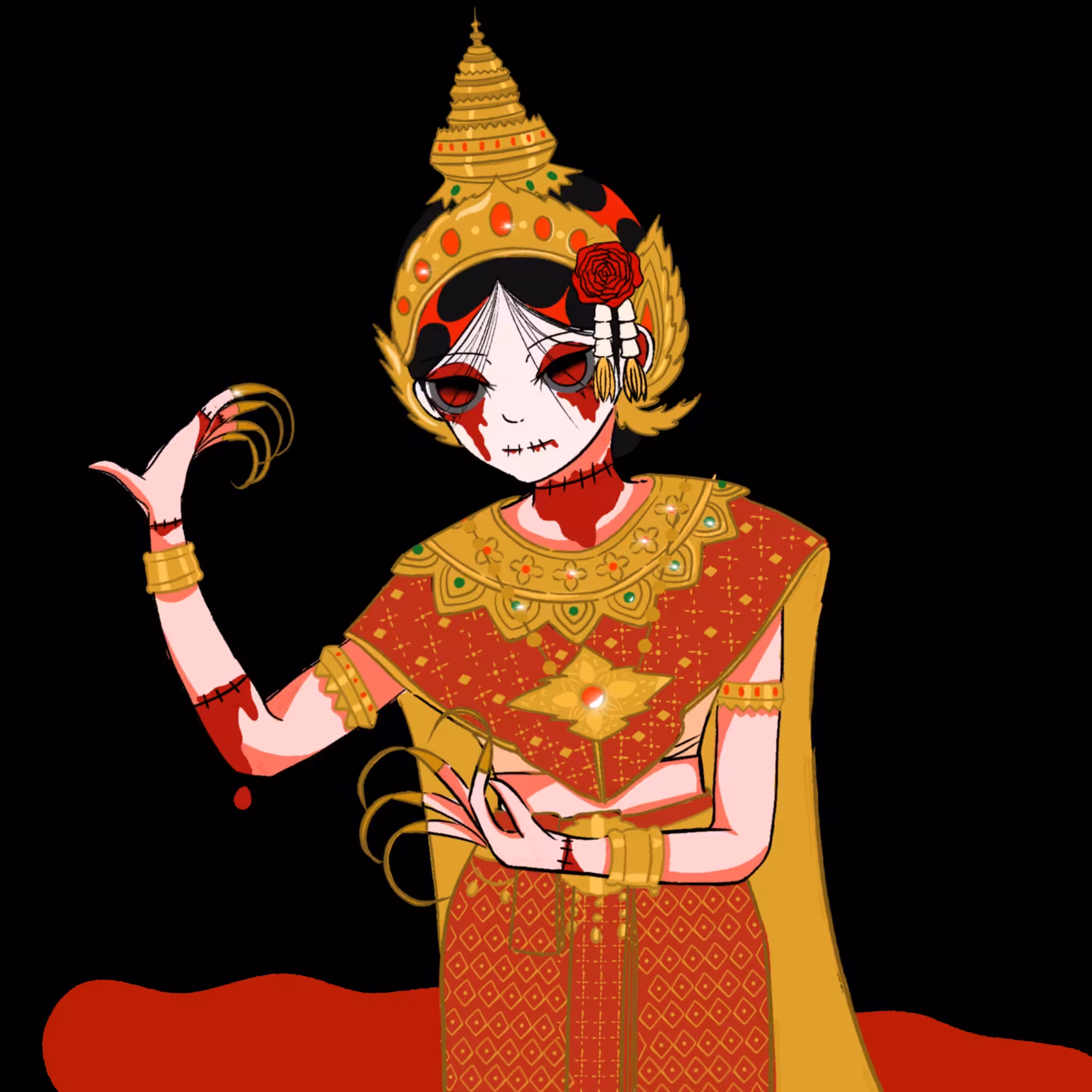 miko girl XThaiGhost nangrum