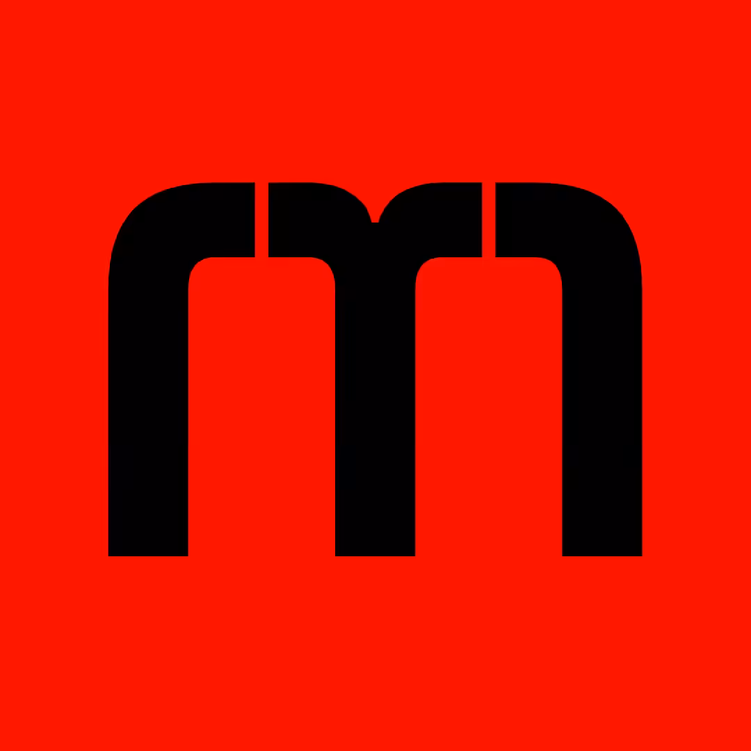 Utility>Icons: metamoderna "m" v1.1 (black/red)