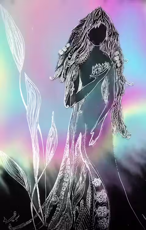 Women ‏ #26 (Ray Ra in dream of tomorrow)