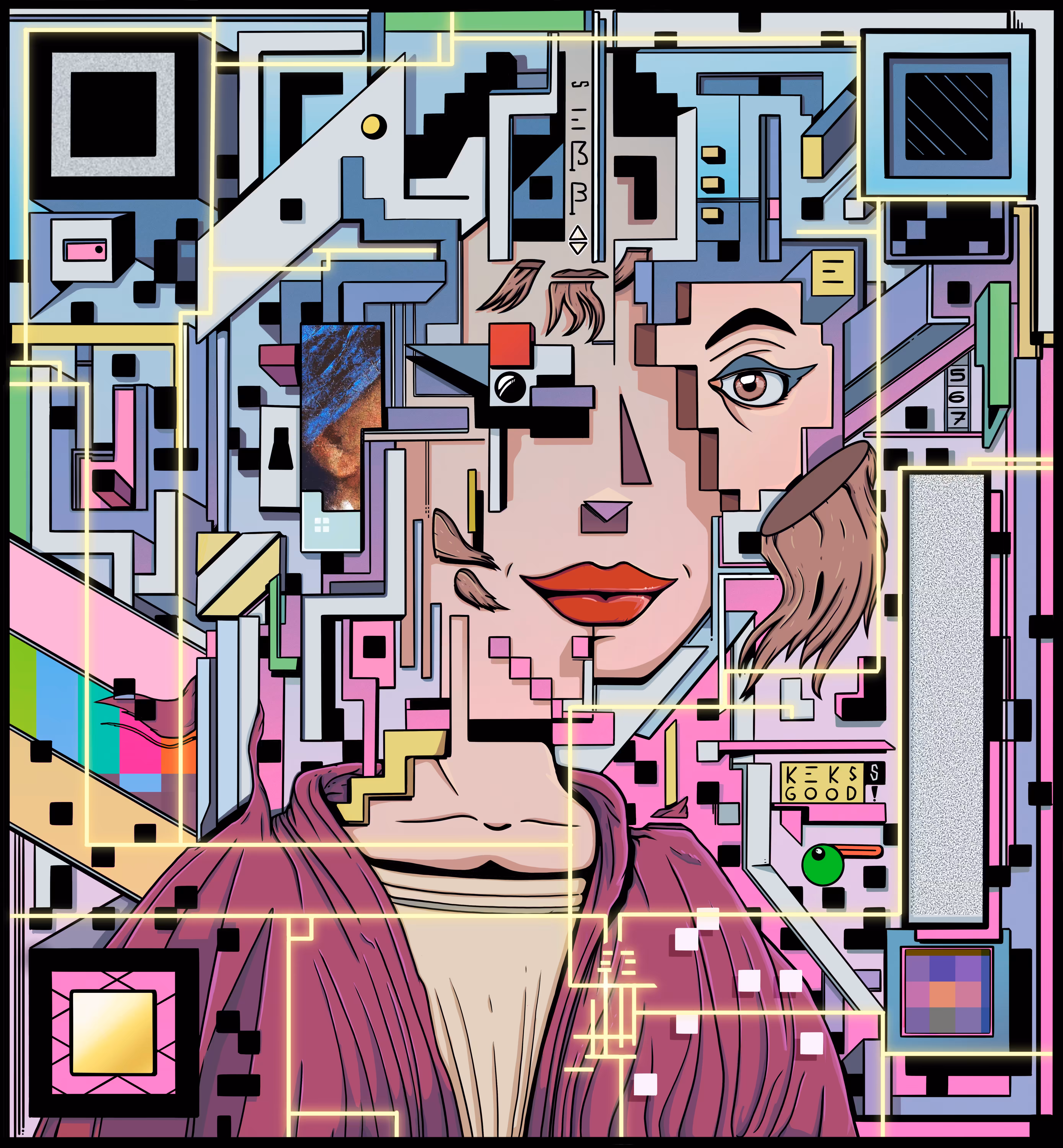 Metamasker 13 // Qr Claire