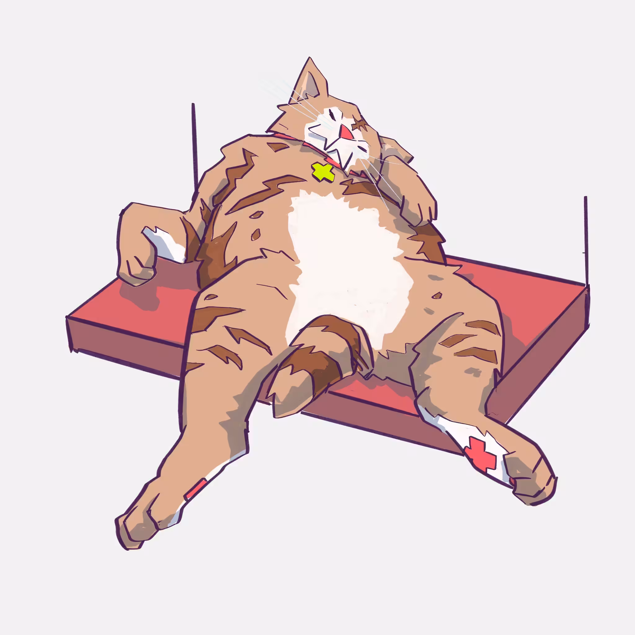Lazy cat #004