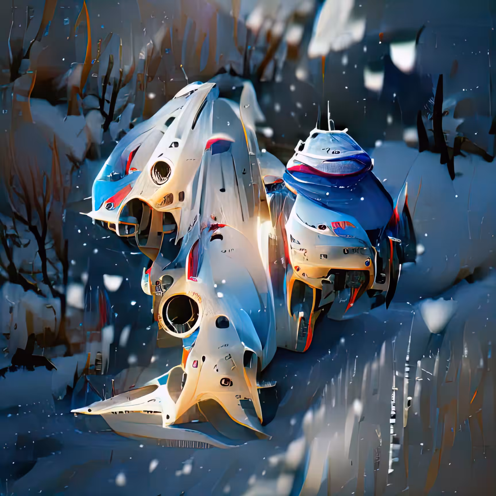 Anne Spalter AI Spaceships: Frozen Research 395/501