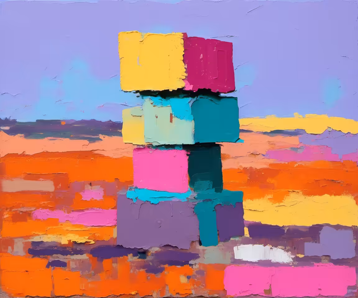 Painted Slabs #52