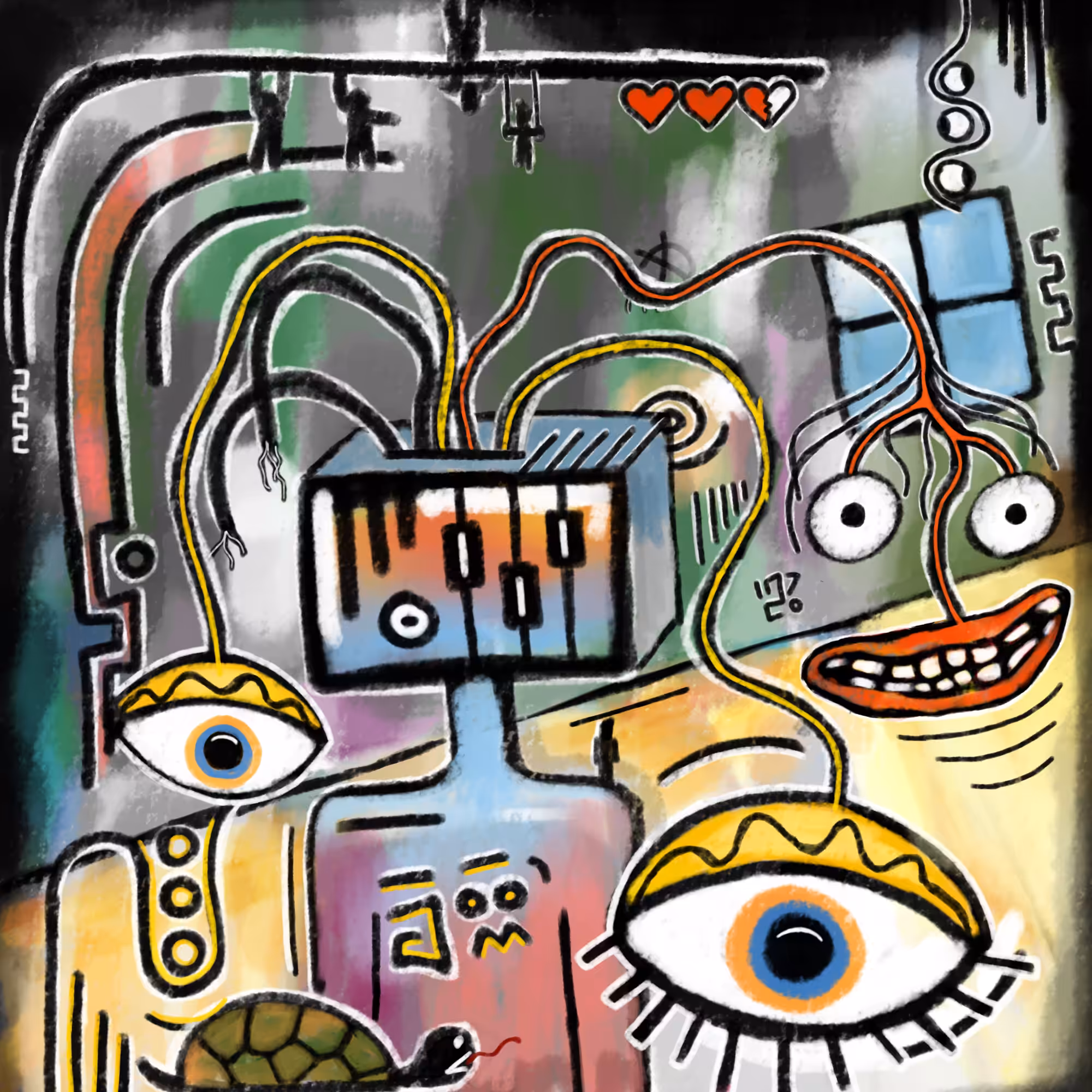Streams of digital consciousnesses