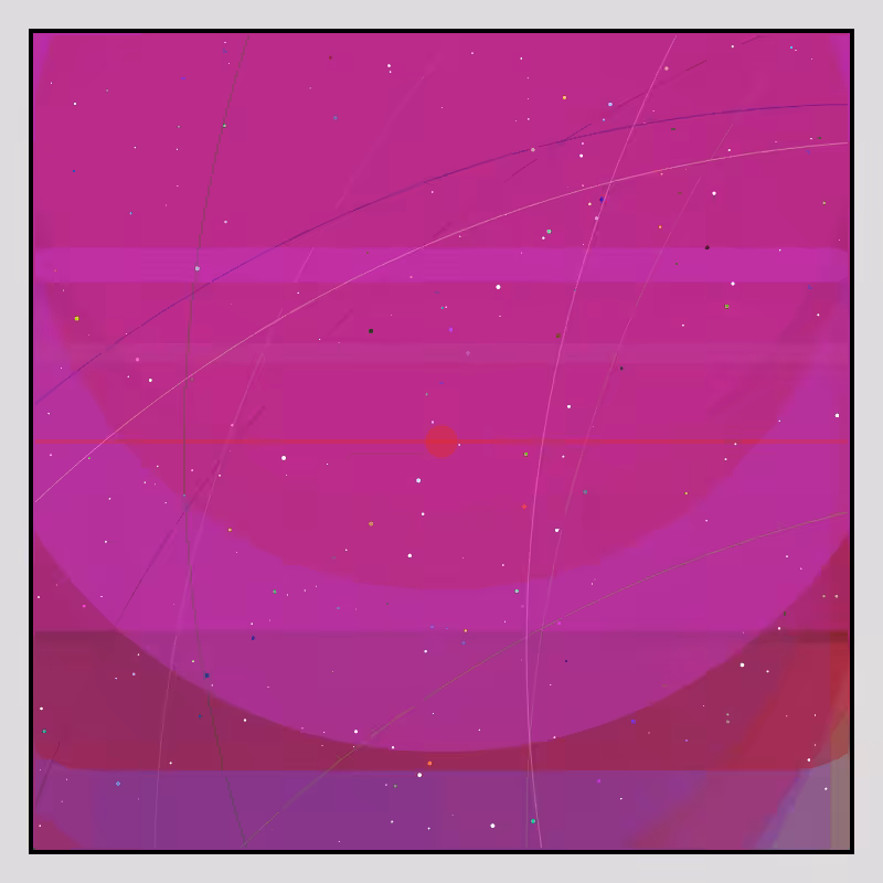 Color Field Starry B #223