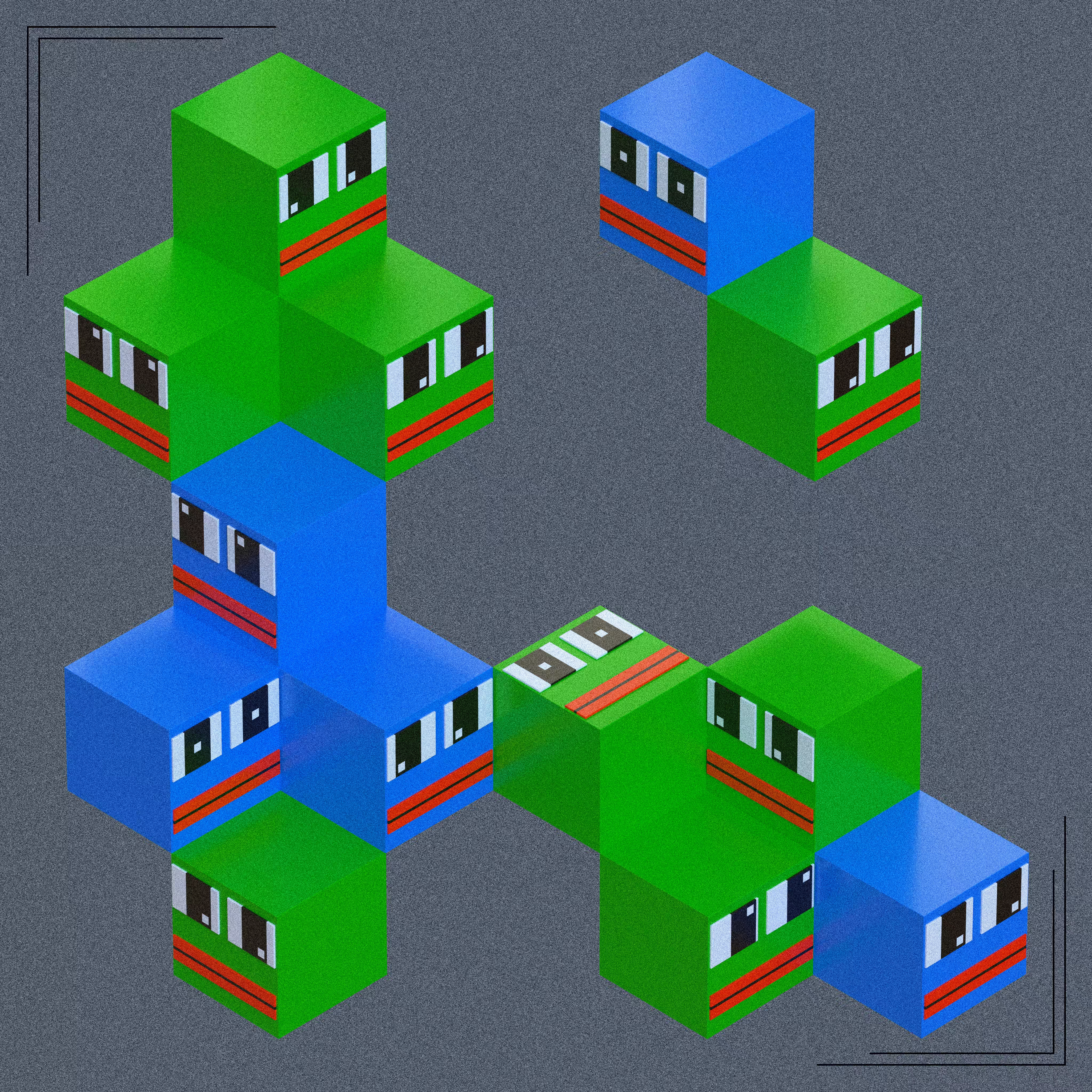 Isometric Pepe #17